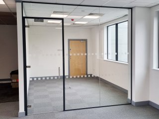 Westfield Properties  (Lymington, Hampshire): Frameless Glass Office Fitout