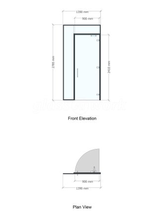 Westfield Properties  (Lymington, Hampshire): Frameless Glass Office Fitout