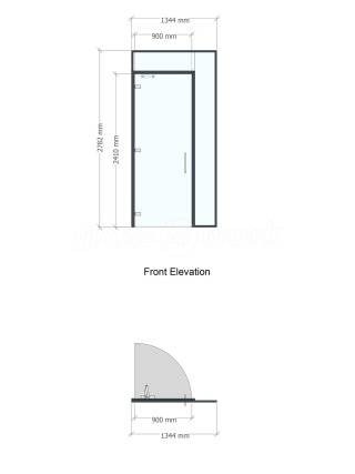 Westfield Properties  (Lymington, Hampshire): Frameless Glass Office Fitout