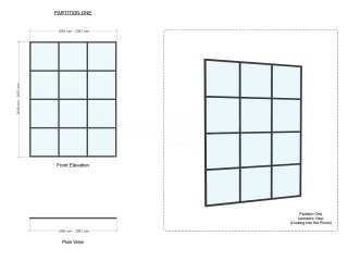 Westwood Refurbishment (Fleet, Hampshire): T-Bar Slimline Industrial-Style Glass Partitioning