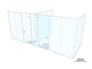 Workspace 365fm (Canary Wharf, London): Multiple Glass Partition Offices
