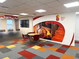 Worldwide Projects and Events (Oldbury, West Midlands): Acoustic Partition Glass Meeting Room