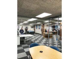 Rescom Ltd (Worsley, Manchester): Acoustic Glass Corner Office