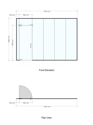 Your Cargo Contact (Colchester, Essex): Frameless Glass Office Partitioning