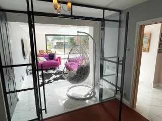 Domestic Project (Walton-on-Thames, Surrey): Art Deco Style Glass Double Doors