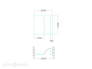 Altair Ltd (Southwark, London): Small Glass Partition and Door