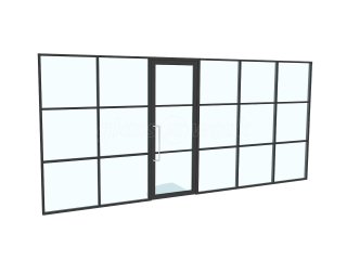 Ansor (Knightsbridge, London): Double Glazed Acoustic T-Bar