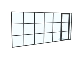 Ansor (Knightsbridge, London): Double Glazed Acoustic T-Bar