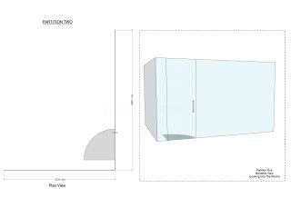 Archway Construction (Northampton, Northamptonshire): T-Shaped Glazed Partition Walls With Acoustic and Toughened Glass