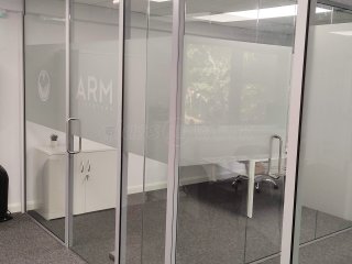 Adaptive Reliable Management Systems (Eastleigh, Hampshire): Glass Office Pods Using Laminated Acoustic Glass