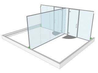 Adaptive Reliable Management Systems (Eastleigh, Hampshire): Glass Office Pods Using Laminated Acoustic Glass