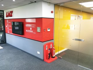 LNS Turbo UK Ltd (Barnsley, South Yorkshire): Glass Partition Interior Office Wall