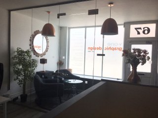 V-One Design Solutions (Leighton Buzzard, Bedfordshire): Single Glazed Glass Office Partition