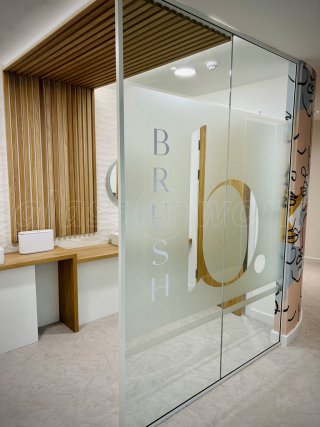 Beyond Dental (Leamington Spa, Warwickshire): Dental Surgery Frameless Glass Partitions