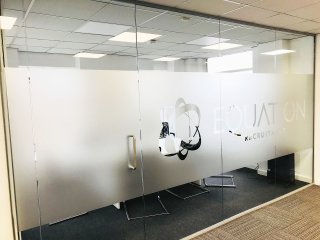 Equation Recruitment (Bicester, Oxfordshire): Glass Corner Office Partitioning
