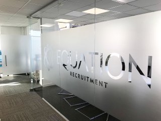Equation Recruitment (Bicester, Oxfordshire): Glass Corner Office Partitioning