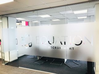 Equation Recruitment (Bicester, Oxfordshire): Glass Corner Office Partitioning