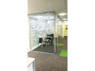 Emerald Group (Bingley, West Yorkshire): Acoustic Glass Office Partitions / Office Pods