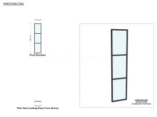 Residential Project (Barry, Vale of Glamorgan, Wales): Heritage Black Framed Glass Door and Side Panel