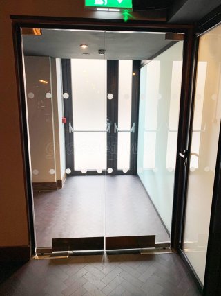 Bliss Hospitality (Piccadilly, London): Frameless Double Glass Doors