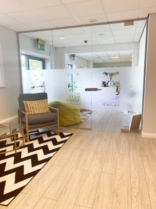 The British Premium Sausage Company (Normanton, West Yorkshire): Office Frameless Glass Partition Wall
