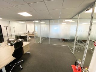 Capital Cooling (Livingston, West Lothian): Multiple Glass Office Partition Fit-out