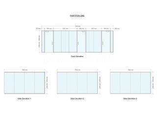 Capital Cooling (Livingston, West Lothian): Multiple Glass Office Partition Fit-out