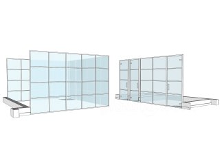 Carbon Interiors LTD (Hoxton Square, London): White Industrial Style T-Bar Glass Office Rooms