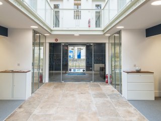 Chapman Stickels Ltd (Hadleigh, Suffolk): Multiple Acoustic Glass Walls, Including Glass Entranceway