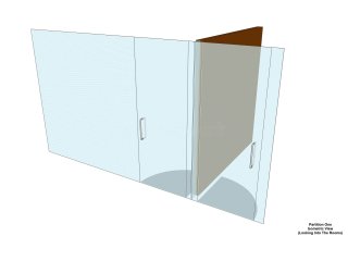 Chilworth Land (Carnaby, London): Office Glass Room Divider Screen and Glazed Door