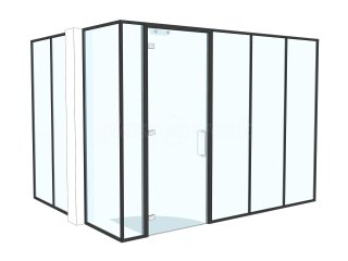 Cox Workshops (Tottenham, London): Paneled Acoustic Glass Office Partition Fitout