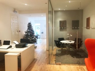 Westlakes Recruit (Cockermouth, Cumbria): Frameless Glazed Corner Office Partition