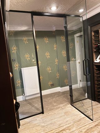 Domestic Project (Brough, East Riding of Yorkshire): Glass Wine Room