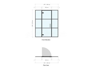 Domestic Project (Brough, East Riding of Yorkshire): Glass Wine Room