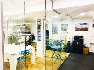 Nexus 24 Ltd (Edinburgh, Scotland): Glass Office Partitions To Create Twin Glazed Offices
