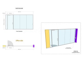 Embracing Care Services (Cramlington, Northumberland): Frameless Glass Meeting Room