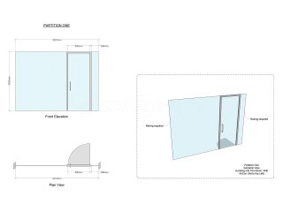 Nishikoi Aquaculture Limited (Wethersfield, Essex): Glass Office Room Divider with Door