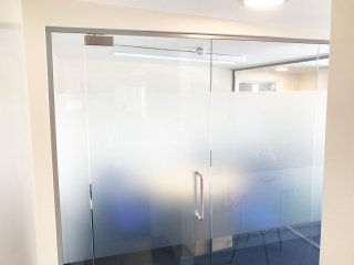 Aston Group (Romford, Essex): Glass Corner Room Partition