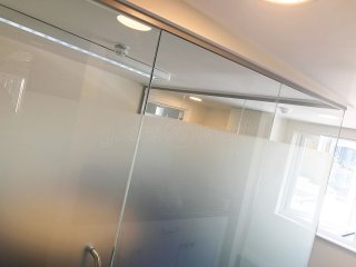 Aston Group (Romford, Essex): Glass Corner Room Partition