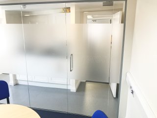 Aston Group (Romford, Essex): Glass Corner Room Partition