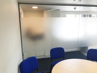 Aston Group (Romford, Essex): Glass Corner Room Partition