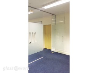 Fabrik (Benfleet, Essex): Glass Office Partitioning