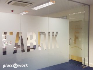 Fabrik (Benfleet, Essex): Glass Office Partitioning