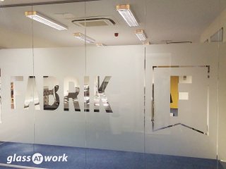 Fabrik (Benfleet, Essex): Glass Office Partitioning