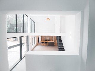 Ashbrook Homes (Pangbourne, Berkshire): Clear Frameless Acoustic Glazing On A Mezzanine