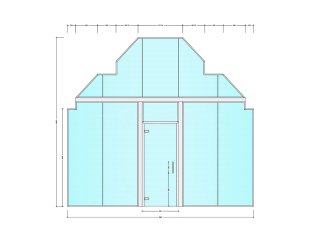 FSG Property Services (Milton Keynes, Buckinghamshire): Large Shaped Glazed Screen With Transom and Glass Office Fit-out