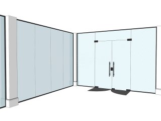 Domestic Project (Hertford, Hertfordshire): Basement Glass Corner Room With Double Doors