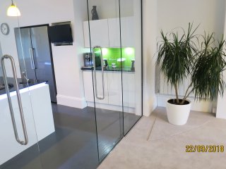 Domestic Project (Dartmouth, Devon): Non-Fire Rated Double Glass Sliding Doors At A Domestic Seaside Property