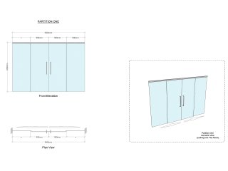 Domestic Project (Dartmouth, Devon): Non-Fire Rated Double Glass Sliding Doors At A Domestic Seaside Property