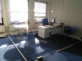 Shelley Capitol Management (Borehamwood, Hertfordshire): Glazed Corner Room and In-line Wall